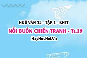 Soạn bài Nỗi buồn Chiến Tranh trang 19 Ngữ văn 12 Kết nối tri thức